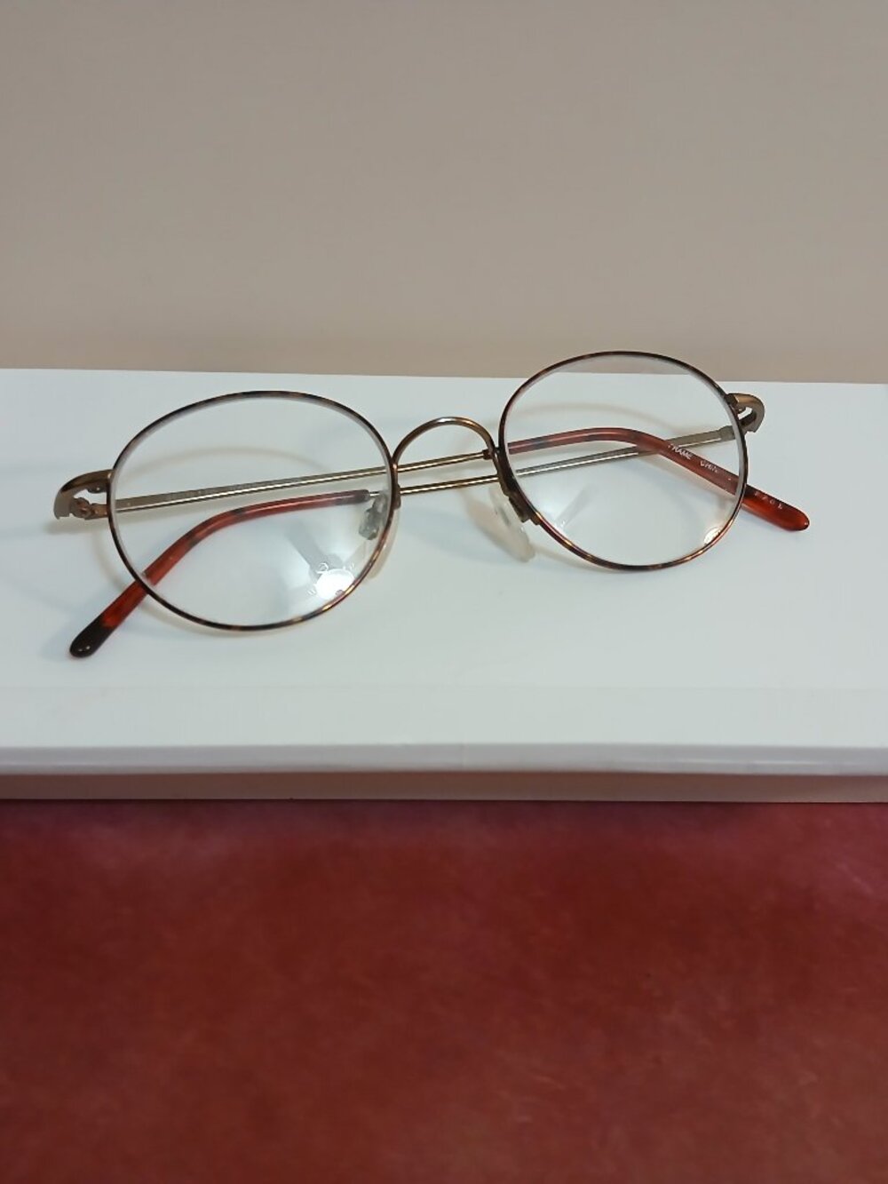 Flexon by Marchon 623 Eyeglass Frames Tortoise/Bronze-Titanium-Unisex